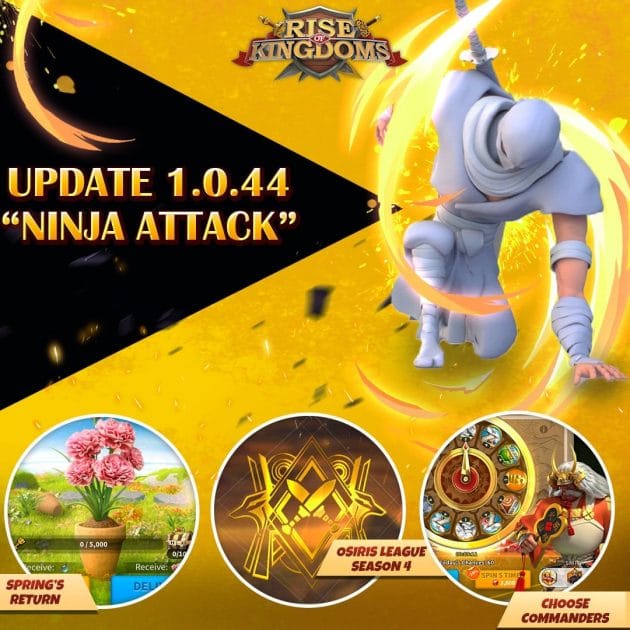 Update 1.0.44: Ninja Attack