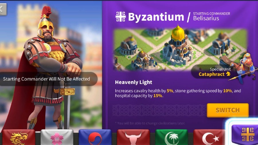Byzantium civilization