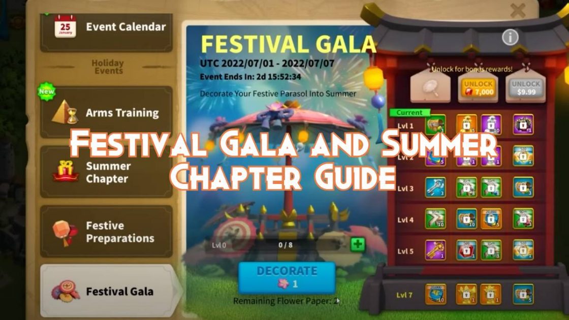 New Festival Gala and Summer Chapter Events Guide