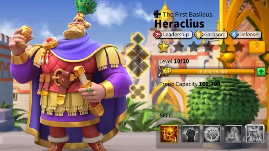 Heraclius Talent Tree Build and Guide