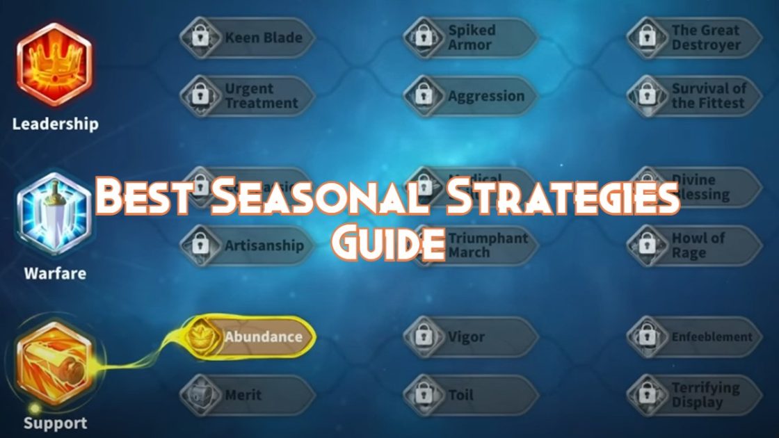 Rise Of Kingdoms Best Seasonal Strategies Guide