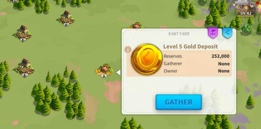 Rise Of kingdoms gold farm
