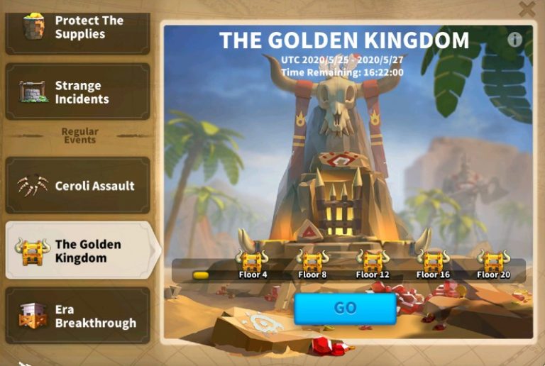 Rise Of Kingdoms Golden Kingdom