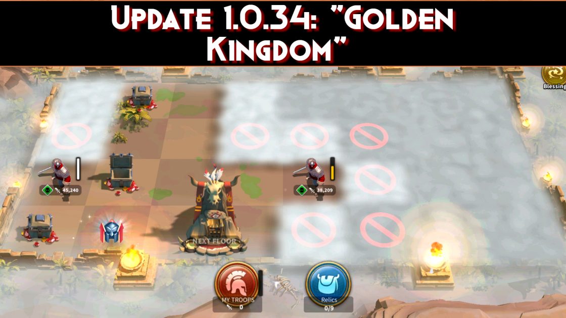 Update 1.0.34: Golden Kingdom
