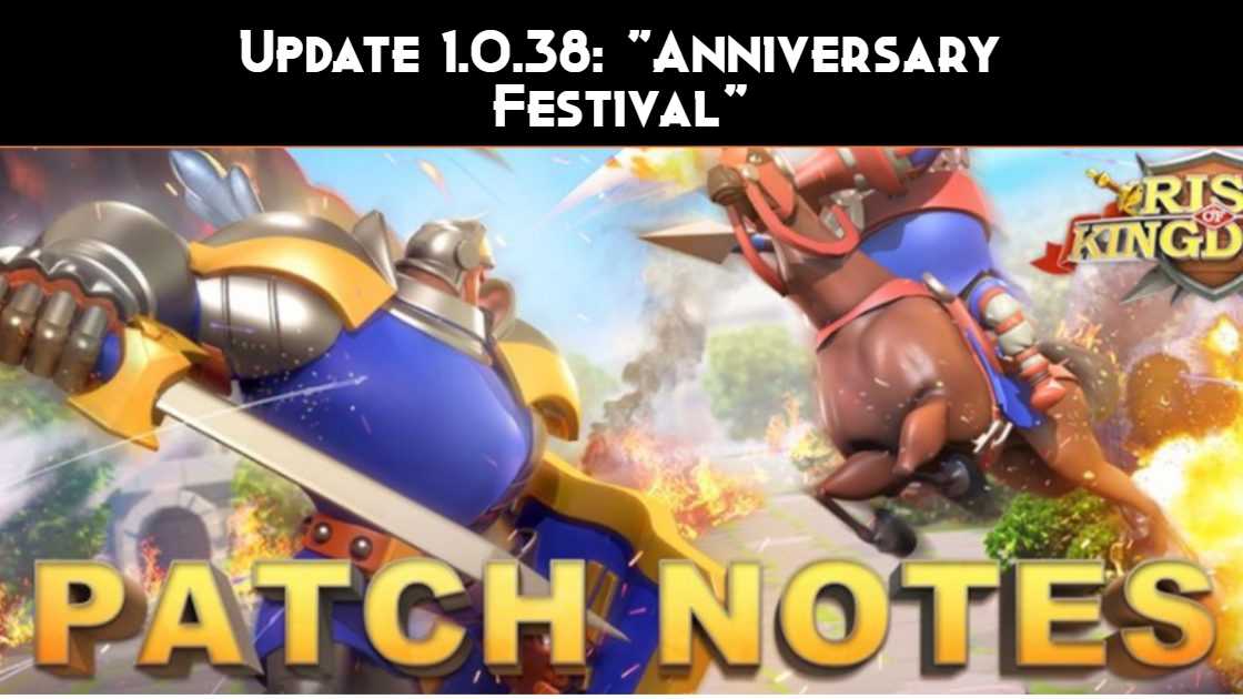 Update 1.0.38: Anniversary Festival